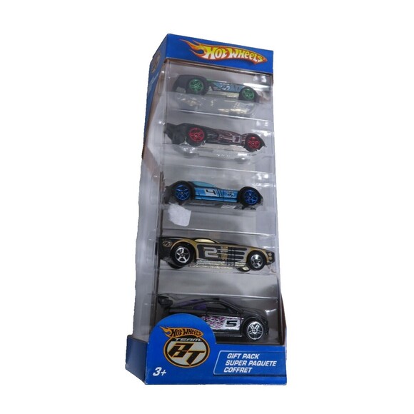 2004 Hot Wheels Super Paquete Coffret BLACK TOPS Gift Pack #G6923 NIP - Picture 1 of 3
